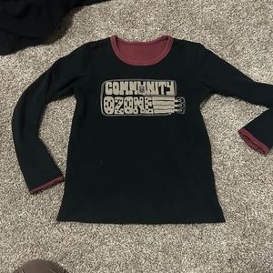 ozone community hysteric glamour graphic long sleeve